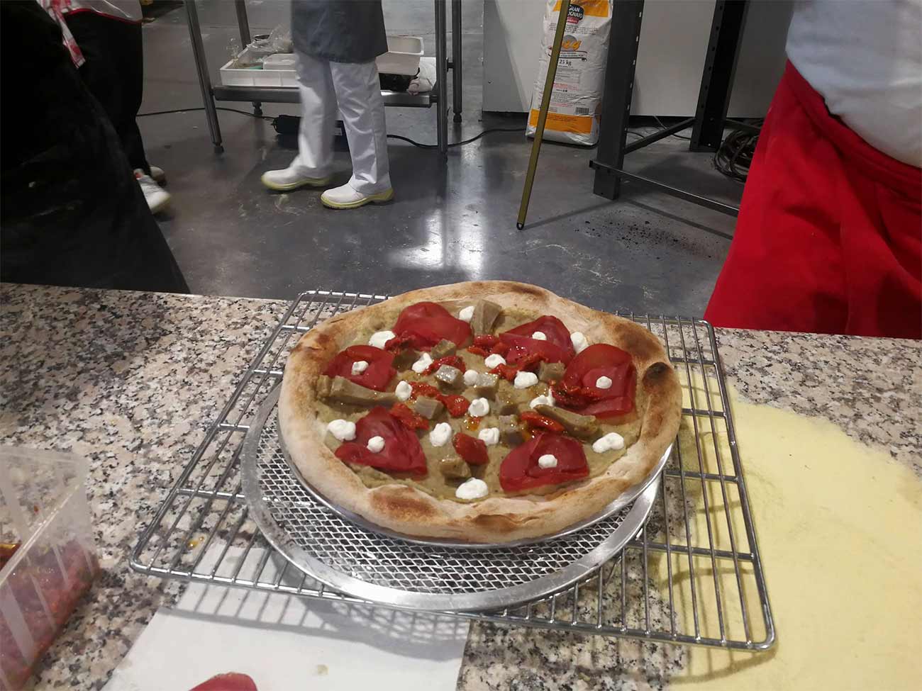 Pizza lauréate de l'Etape Championnat de France pizza 2018