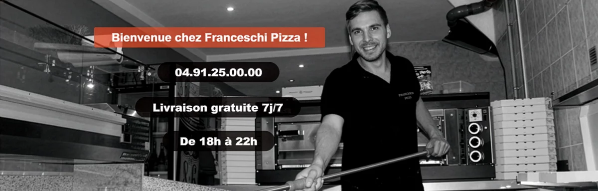 Pizzas à Marseille 13009, 13010 et 13008